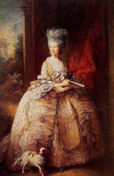 Thomas Gainsborough Portrait of the Queen Charlotte china oil painting image